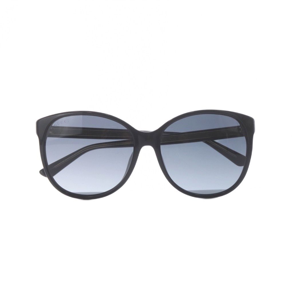 Gucci Sunglasses Cell Frame S Black Gray Lens Eyewear