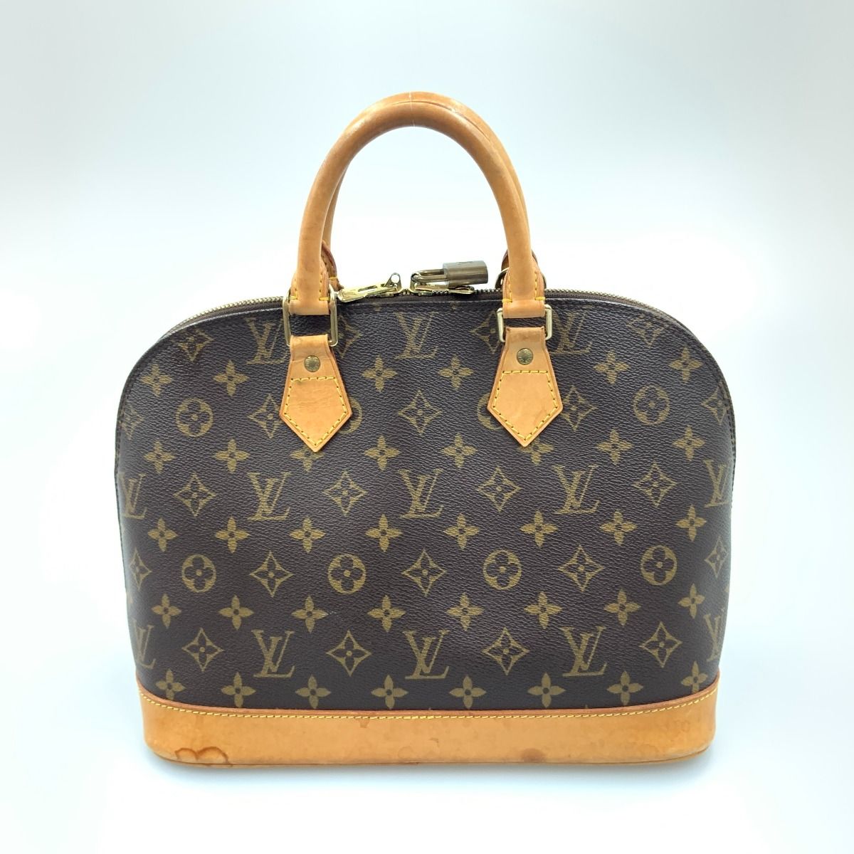 Louis Vuitton Monogram Alma Handbag Brown