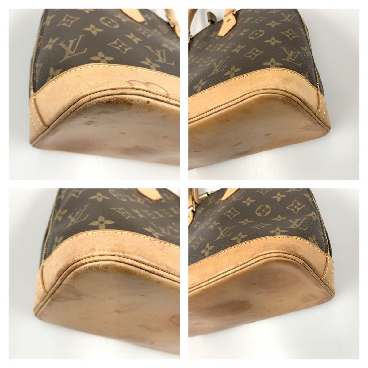 Louis Vuitton Monogram Alma Handbag Brown — view 3