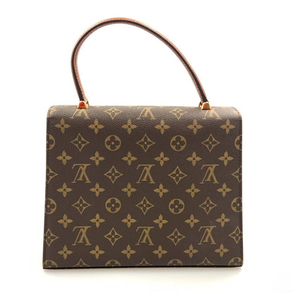 Louis Vuitton Monogram Malesherbes Handbag Brown — view 2