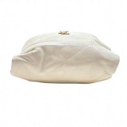 Saint Laurent Jamie Chain Shoulder Ivory Lambskin Bag — view 4