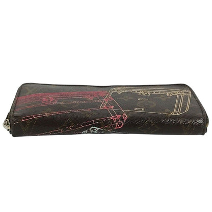 Louis Vuitton Wallet Zippy Monogram Canvas Brown — view 4