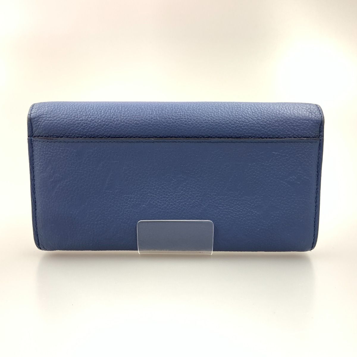Louis Vuitton Monogram Empreinte Portefeuille Sarah Bifold Wallet Blue — view 2