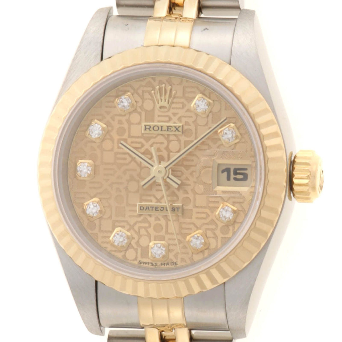Rolex Datejust Watch 18k Yellow Gold 18k
