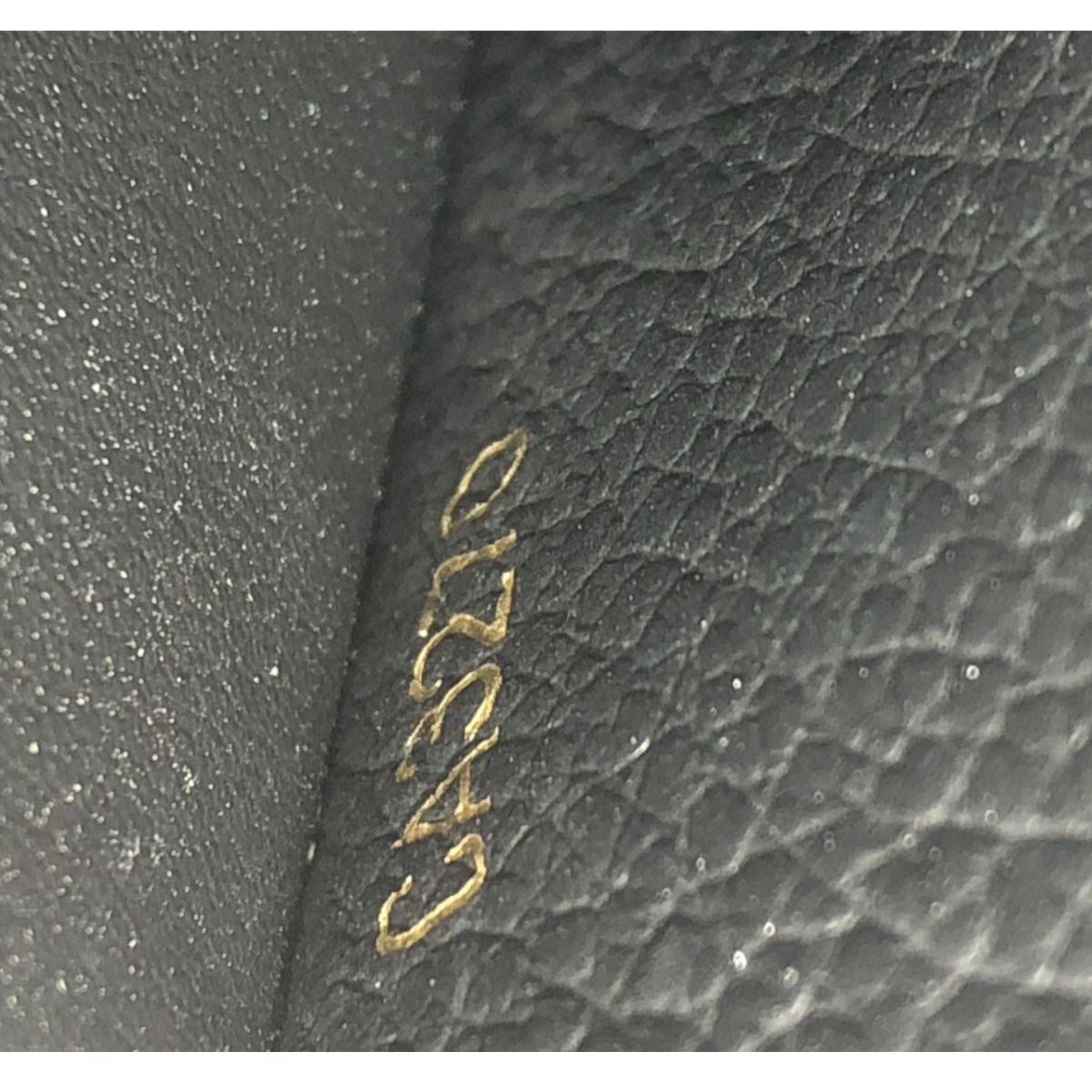 Louis Vuitton Monogram Empreinte Portefeuille Sarah Wallet Black — view 8