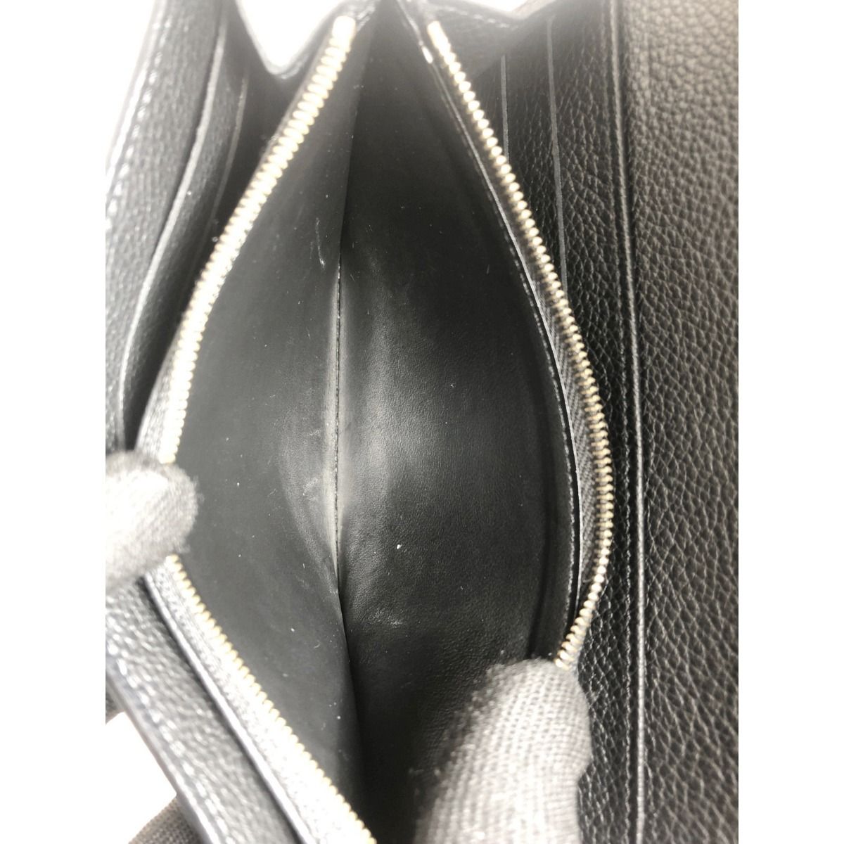 Louis Vuitton Monogram Empreinte Portefeuille Sarah Wallet Black — view 7