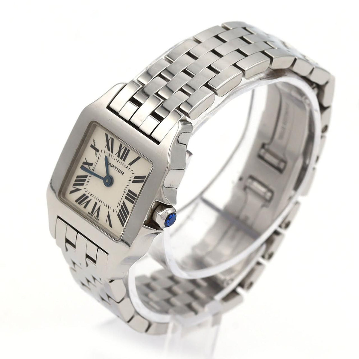 Cartier Santos Demoiselle SM SS Quartz Watch — view 2