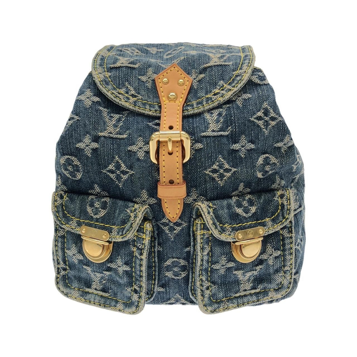 Louis Vuitton Monogram Denim Sac a Dos PM Backpack