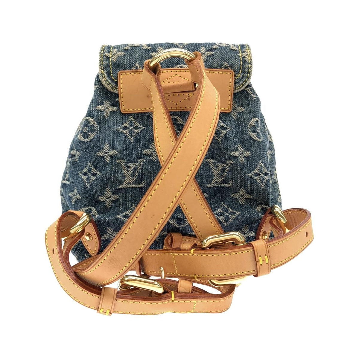 Louis Vuitton Monogram Denim Sac a Dos PM Backpack — view 2