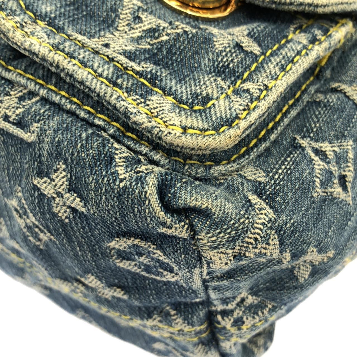 Louis Vuitton Monogram Denim Sac a Dos PM Backpack — view 3