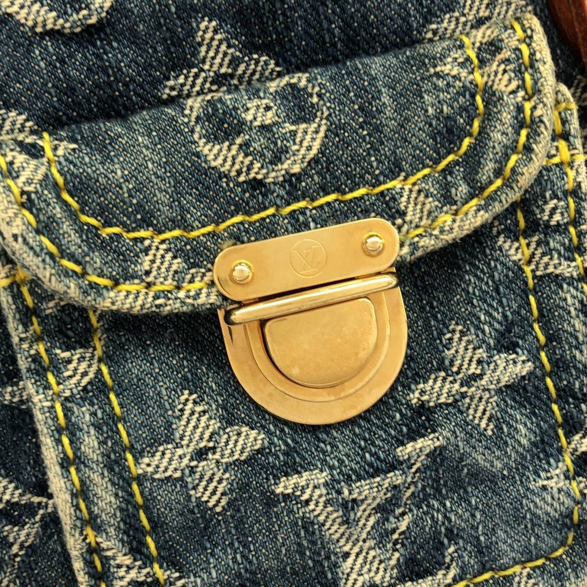 Louis Vuitton Monogram Denim Sac a Dos PM Backpack — view 4