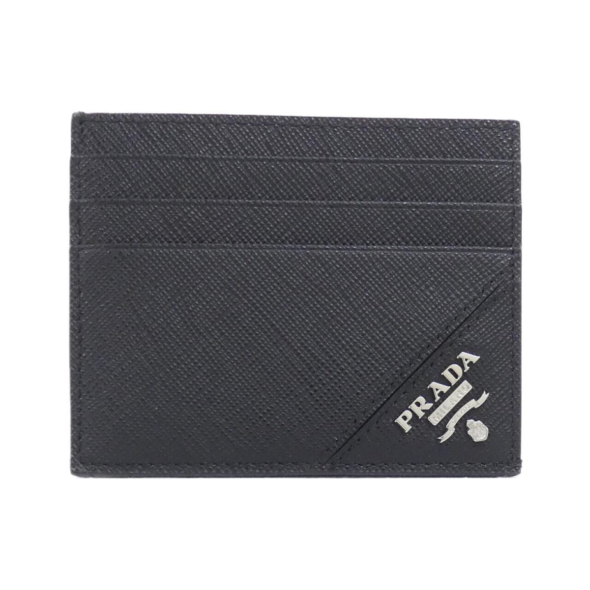 Prada Card Case Holders Silver
