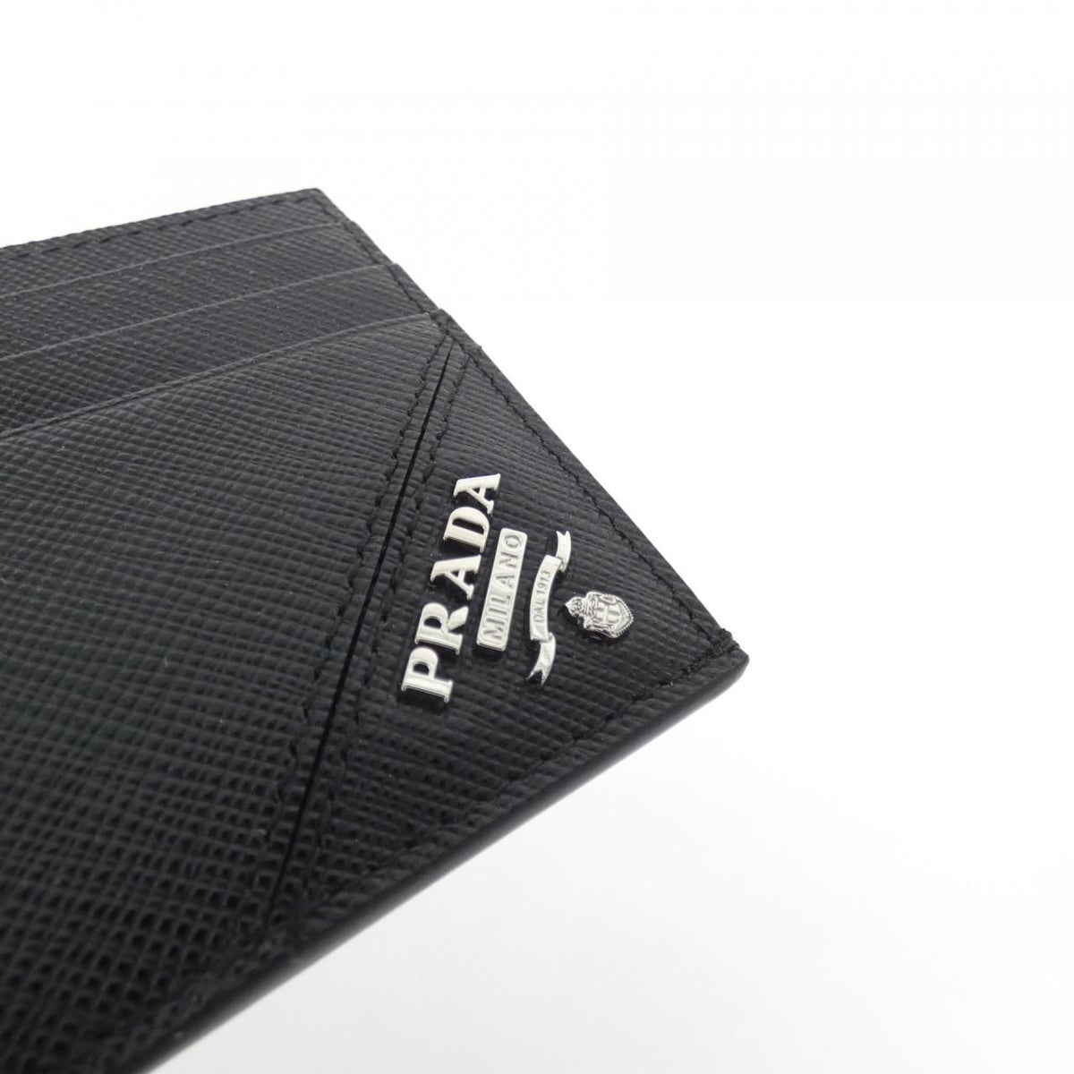 Prada Card Case Holders Silver — view 3