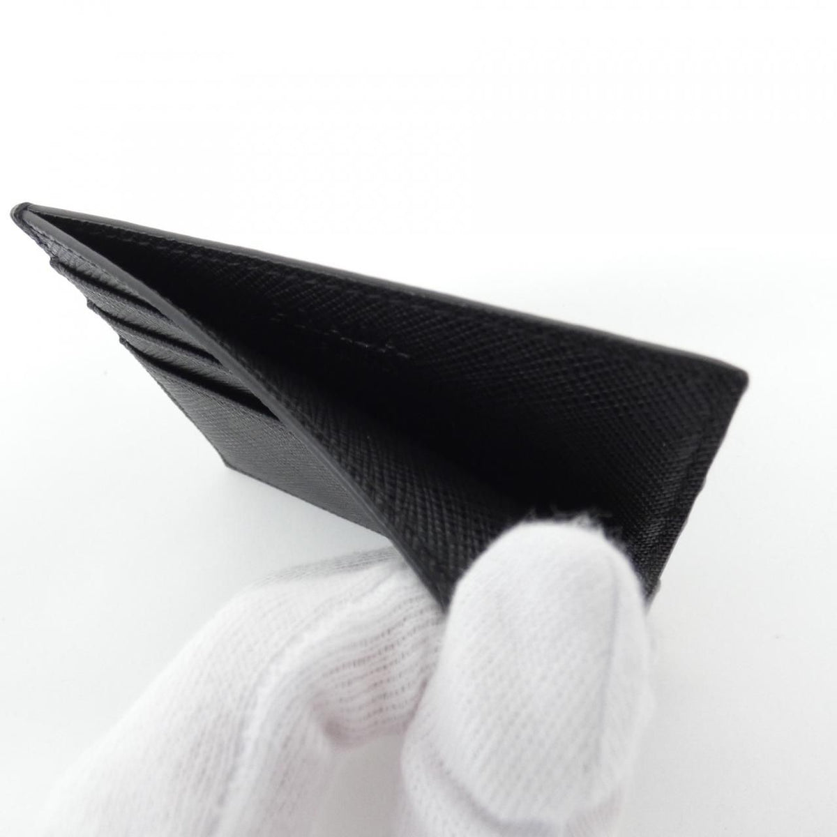 Prada Card Case Holders Silver — view 4