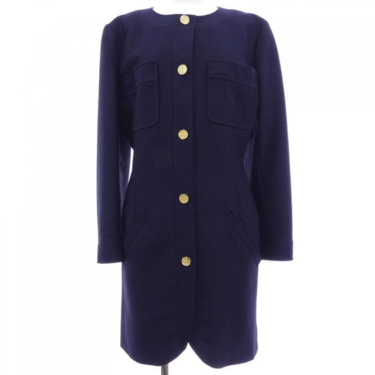 Chanel Vintage Coat Navy
