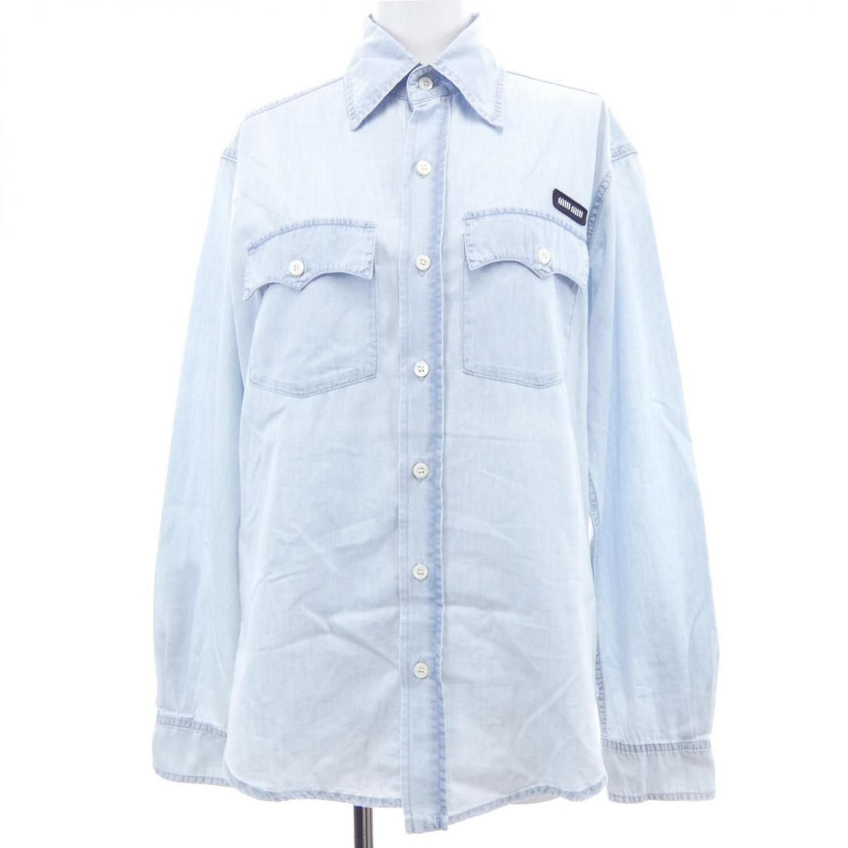Miu Miu Jambray Shirt Logo
