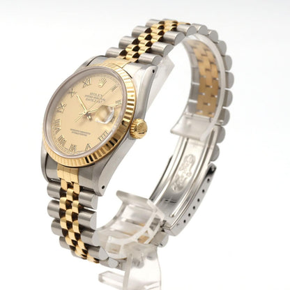 Rolex Datejust Stainless Steel Yellow Gold Automatic Watch — view 2