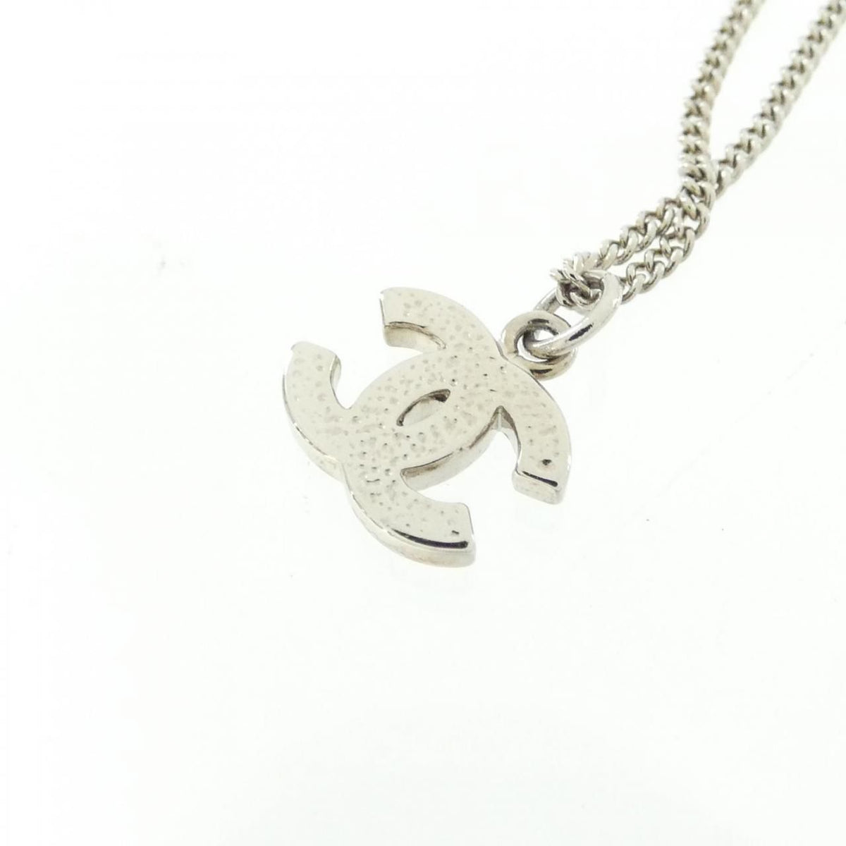 Chanel Necklace Silver — view 3