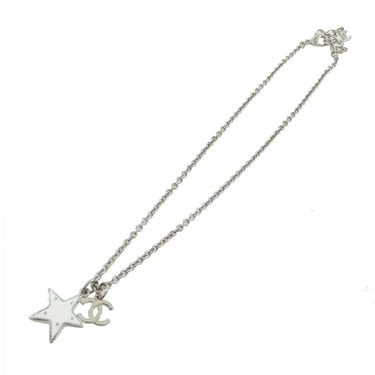 Chanel Necklace Silver — view 2