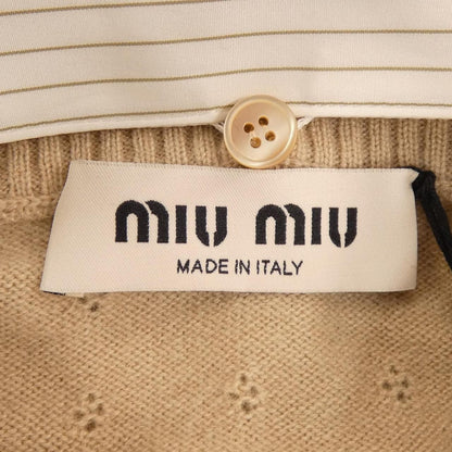 Miu Miu Cardigan Beige — view 4