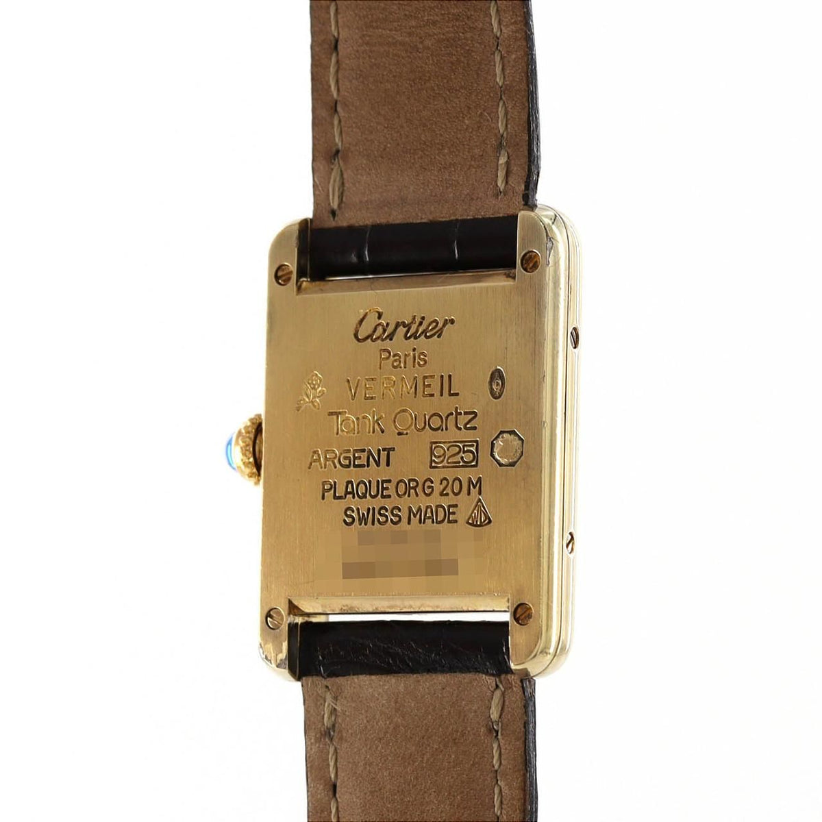 Cartier Must Tank SM Quartz Watch — view 5