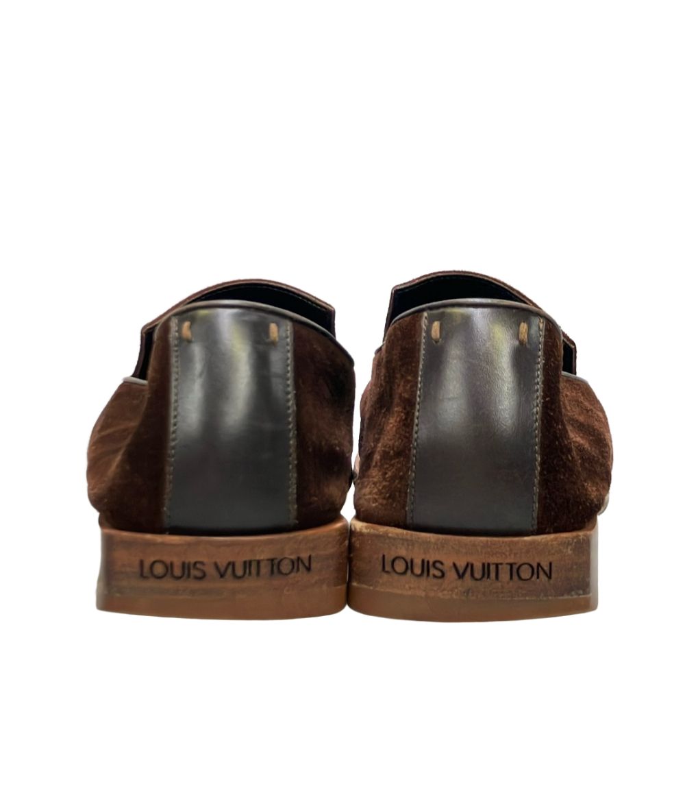Louis Vuitton Loafers Slip-on Suede — view 3