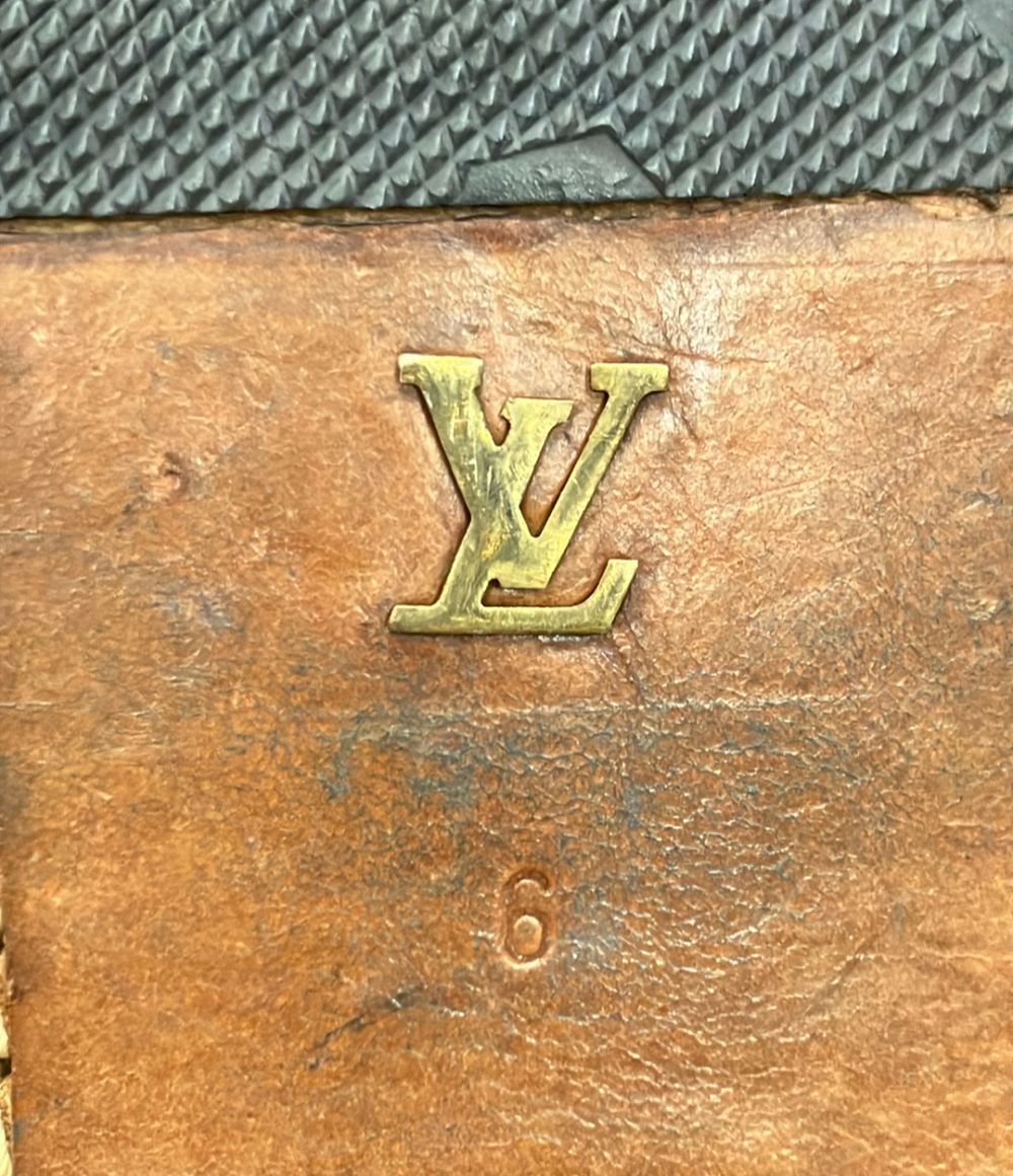 Louis Vuitton Loafers Slip-on Suede — view 4