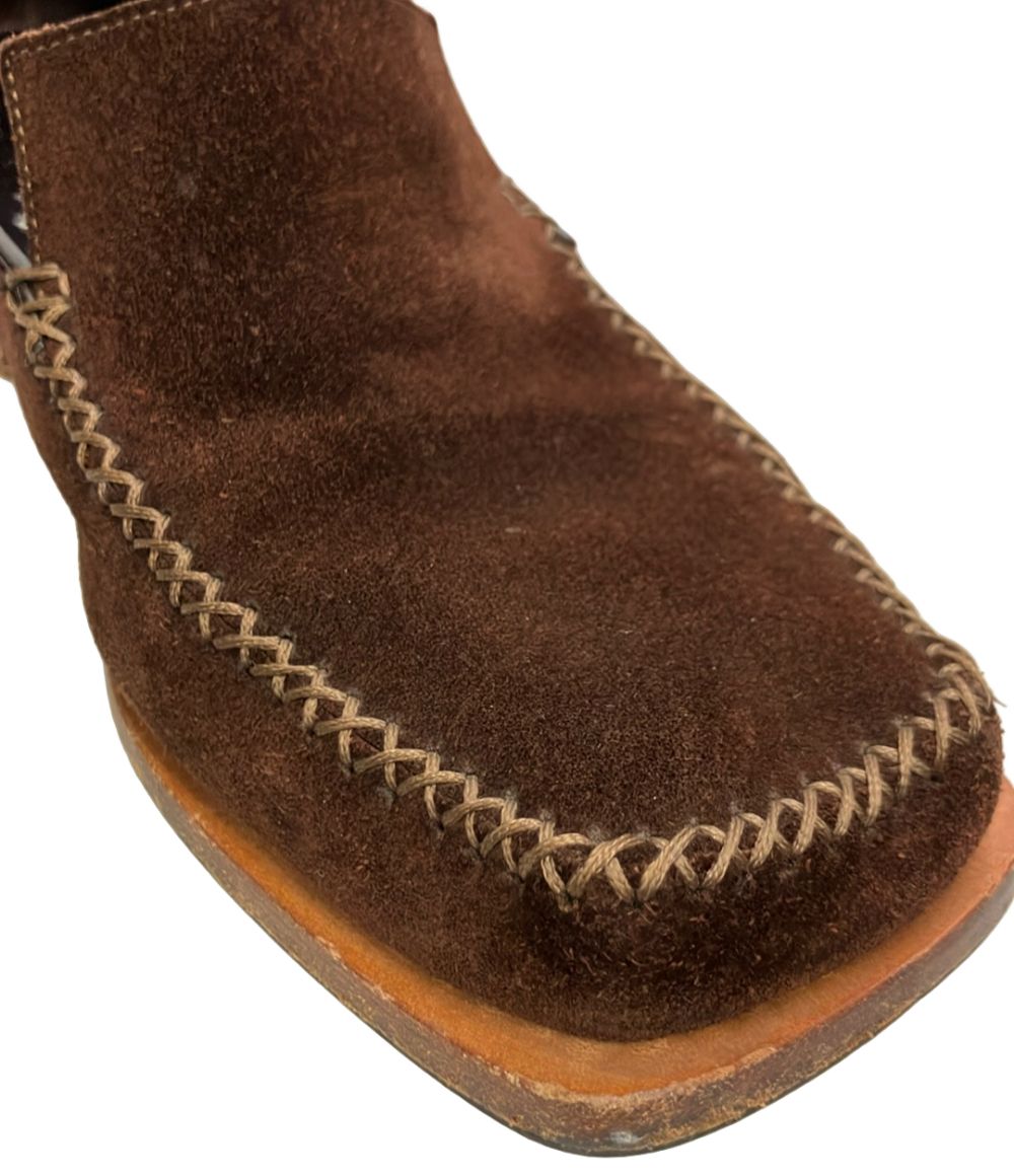 Louis Vuitton Loafers Slip-on Suede — view 6