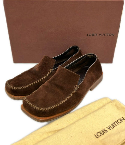 Louis Vuitton Loafers Slip-on Suede