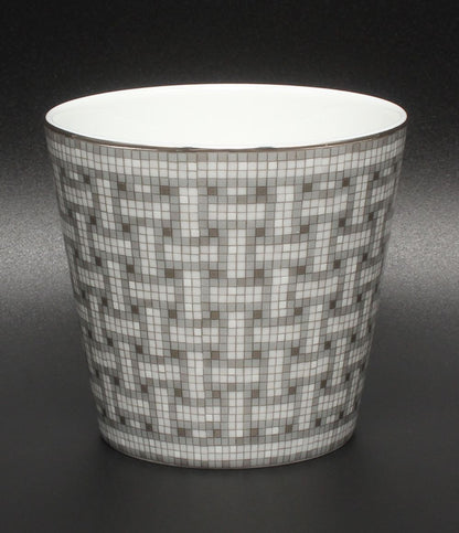 Hermes Cup Tumbler Goblet Mosaic 24 Platinum — view 2