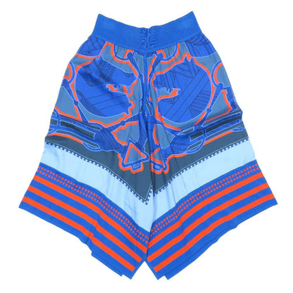 Hermes Tatersale en Zigzag Twillaine Silk Knit Skirt Tattersall Horse Print