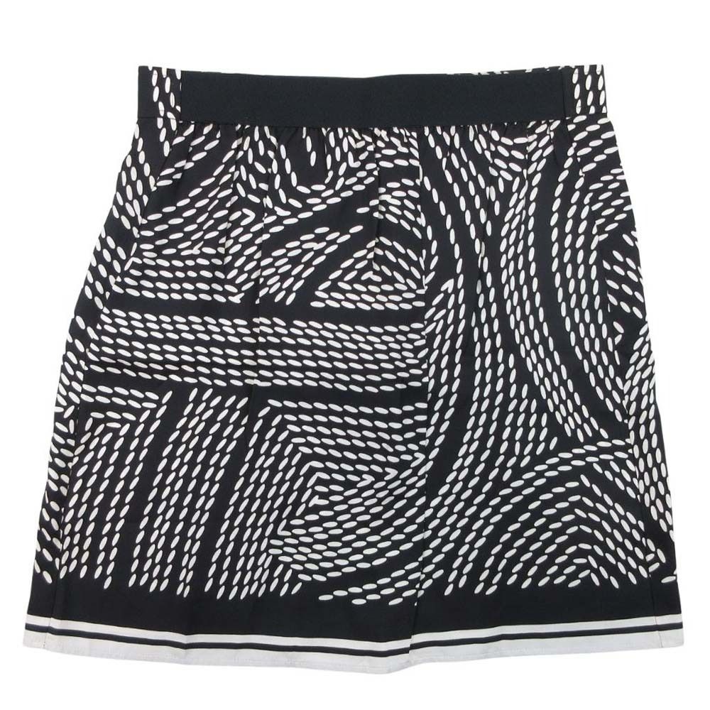 Hermes Eperon D'or Point Sellier Mini Skirt Silk Twill Yellow Gold Spurs — view 2