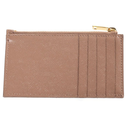 Saint Laurent YSL Cassandra Fragment Zip Card Case — view 2