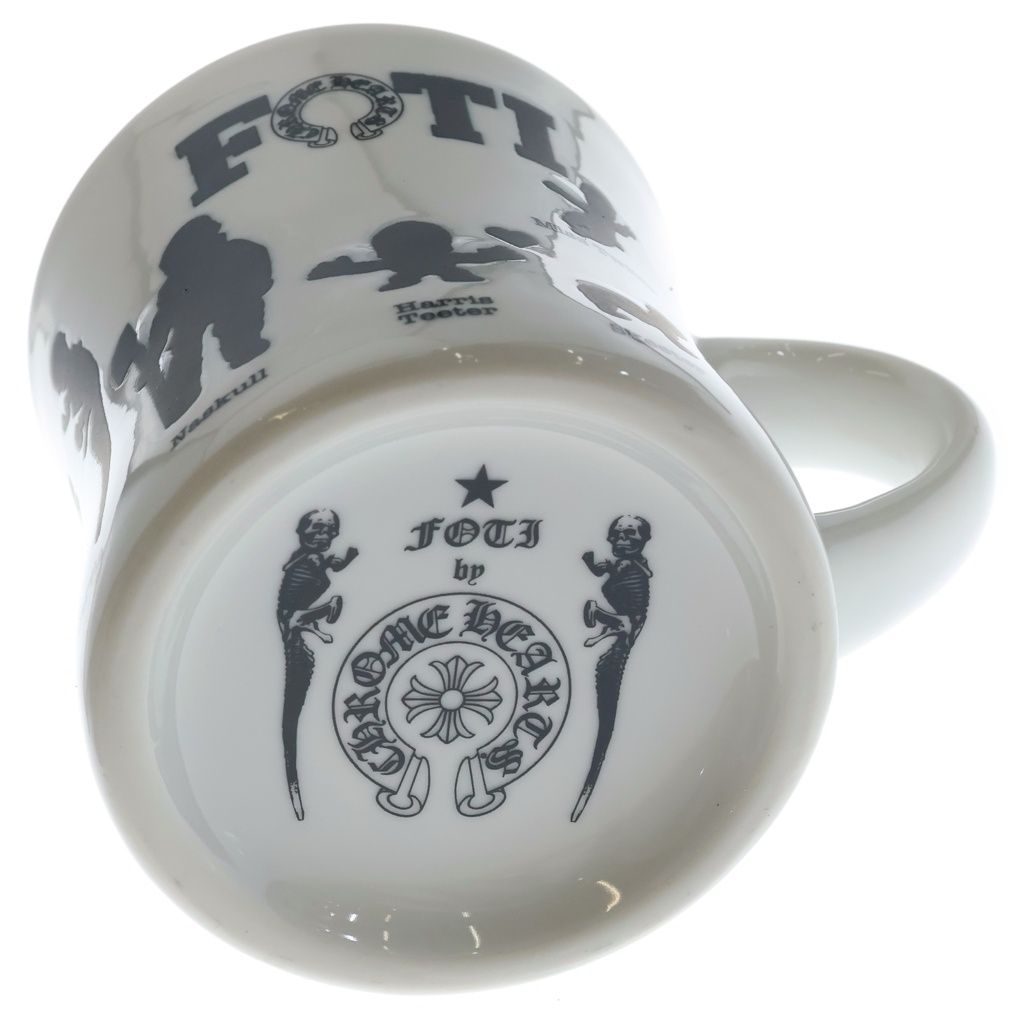 Chrome Hearts Foti Mug Cup Foty Print Mug White — view 4