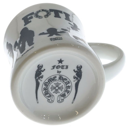 Chrome Hearts Foti Mug Cup Foty Print Mug White — view 4