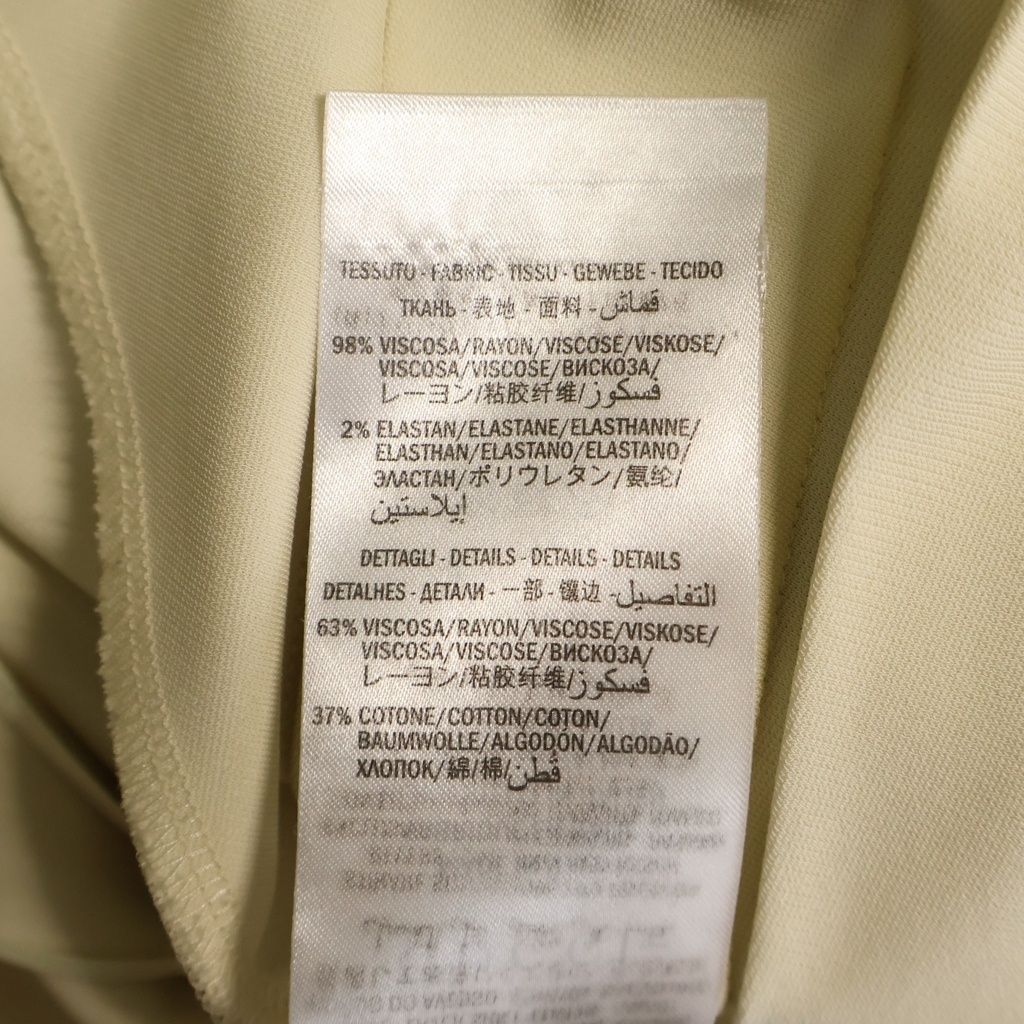 Gucci Sherry Line Sleeveless Ribbon Dress Ivory — view 7