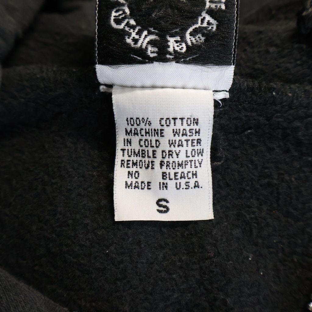 Chrome Hearts Vintage Sweatshirt HD Zip Sleeve Floral Zip Up Hoodie Black — view 8