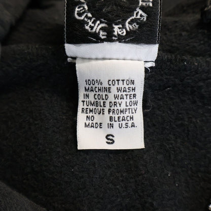 Chrome Hearts Vintage Sweatshirt HD Zip Sleeve Floral Zip Up Hoodie Black — view 8