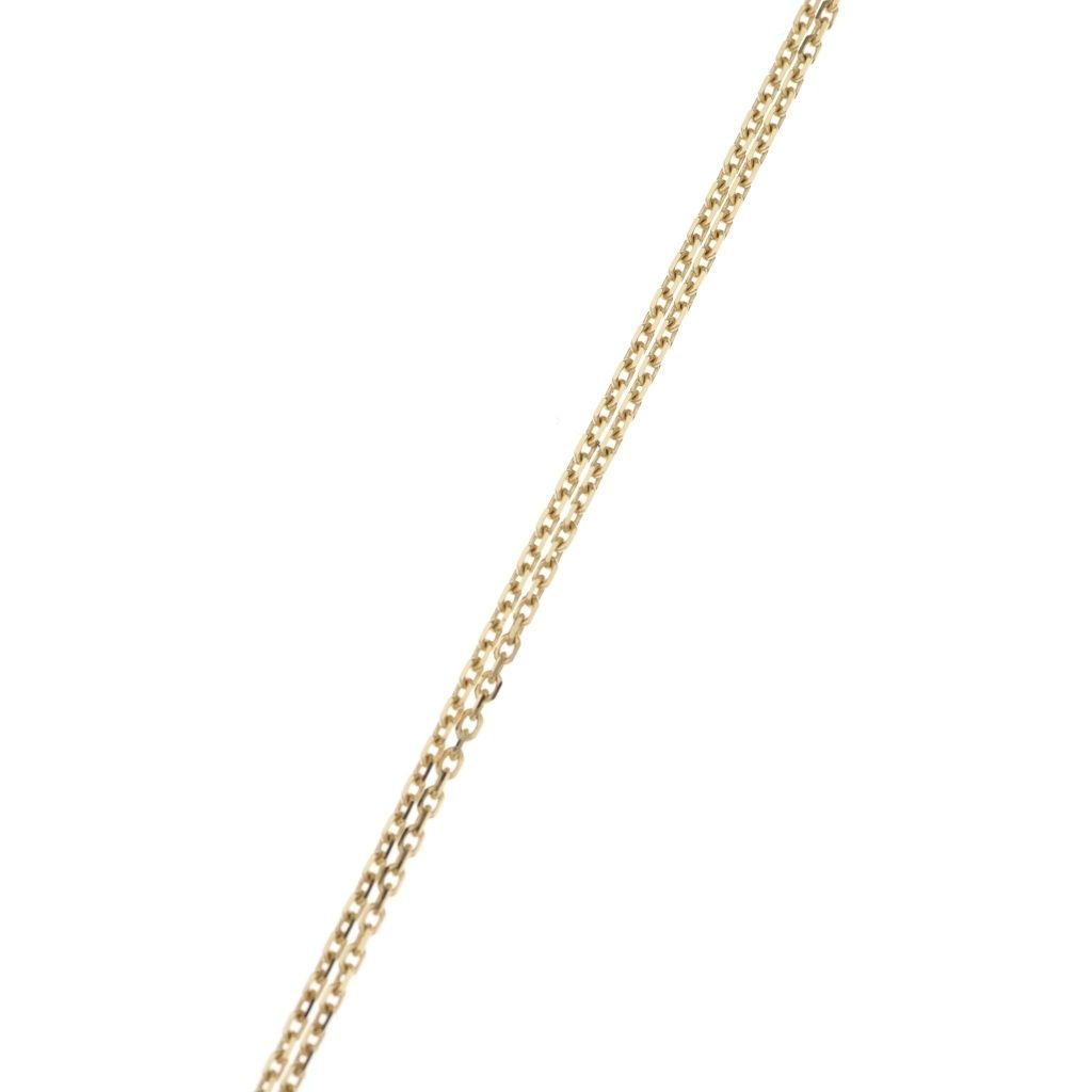 Van Cleef & Arpels Sweet Alhambra Mother of Pearl 18k Yellow Gold Necklace — view 4