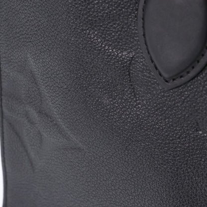 Louis Vuitton on the Go MM Handbag 2-Way Tote Monogram Empreinte Leather Black — view 8