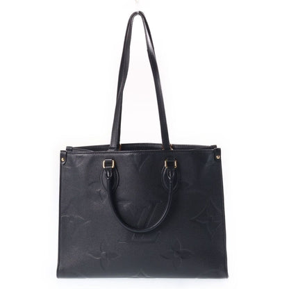 Louis Vuitton on the Go MM Handbag 2-Way Tote Monogram Empreinte Leather Black — view 2