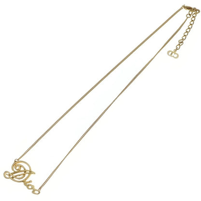 Dior Logo Necklace Gold — view 2