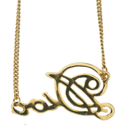 Dior Logo Necklace Gold — view 3