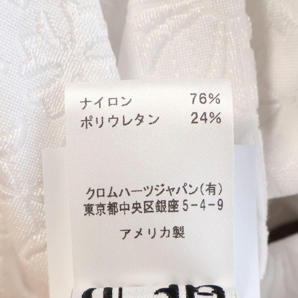 Chrome Hearts CH Plus All Over Print Rib Tank Top White — view 8