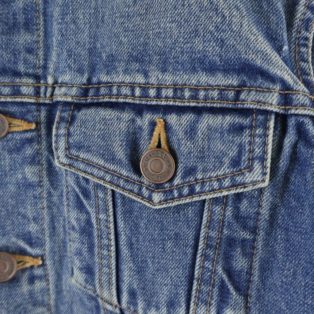 Celine Classic Trucker Denim Jacket Tracker Indigo — view 5