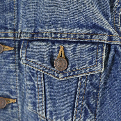 Celine Classic Trucker Denim Jacket Tracker Indigo — view 5