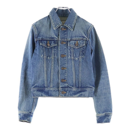 Celine Classic Trucker Denim Jacket Tracker Indigo