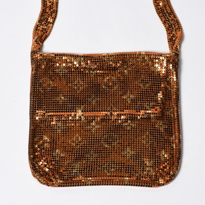 Louis Vuitton Shoulder Bag Monogram Mesh Francis Gold — view 3
