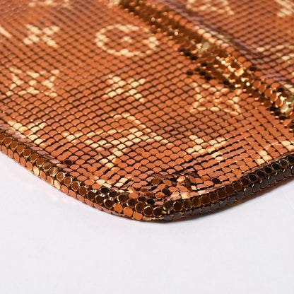 Louis Vuitton Shoulder Bag Monogram Mesh Francis Gold — view 7