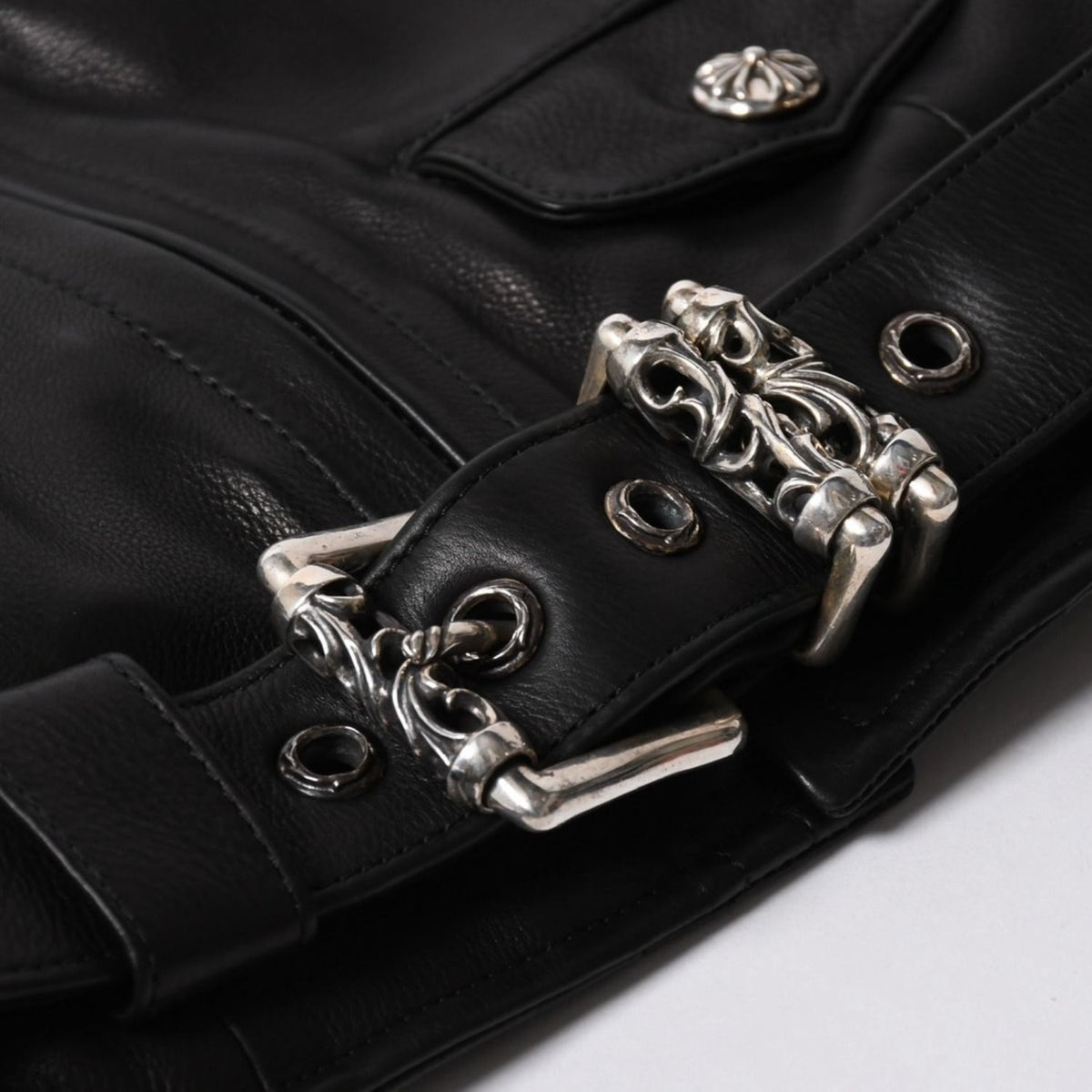Hermes JJ Dean Lining Double Rider's Jacket — view 8